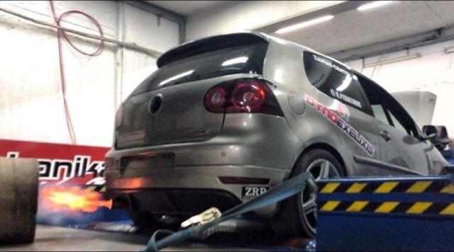 Volkswagen Golf στο δυναμόμετρο